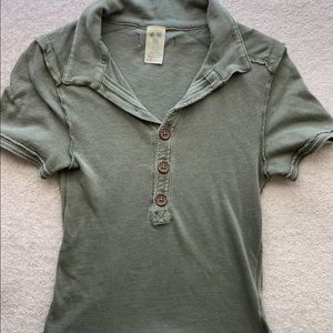 Green XS Tee from Free People